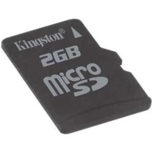  KINGSTON TECHNOLOGY FLASH 1PK 2GB MICROSD FLASH CARD CARD 