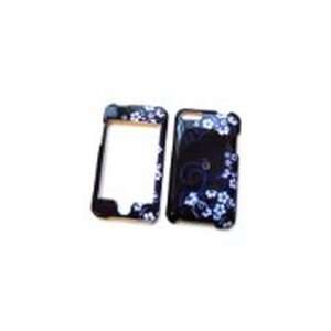 Apple Ipod Touch 2nd 3rd Generation Midnight Flowers Design Snap On 