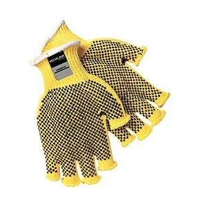  Memphis Kevlar Plus Fingerless Gloves, PVC Dots Both Sides 