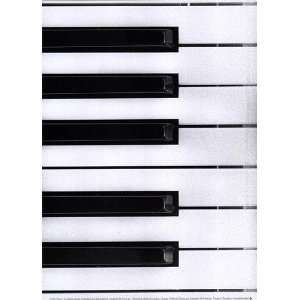    Piano Finest LAMINATED Print Michel Ditlove 5x7