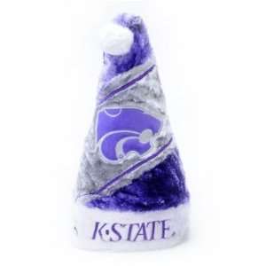 Kansas State Wildcats Santa Claus Christmas Hat   NCAA College 
