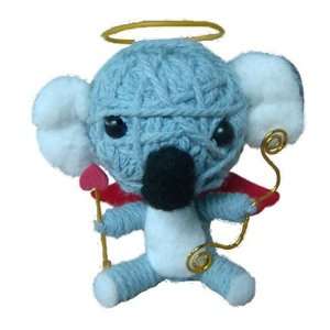  Voodoo Doll Keychain Cupid Koala Bearl Valentine Series From Thailand