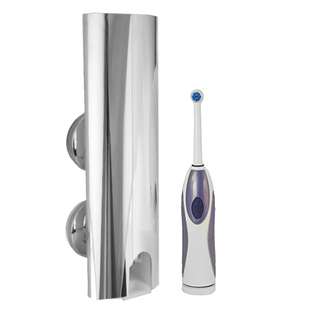 Touch N Brush Deluxe Touchless Chrome Toothpaste Dispenser w 