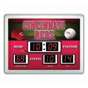  Cincinnati Reds MLB 14 X 19 Scoreboard Clock
