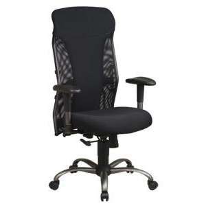  Office Star Pro Line II Mesh High Back Chair w/ Titanium 