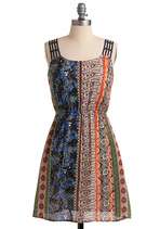 Psychedelic Songwriter Dress  Mod Retro Vintage Dresses  ModCloth 