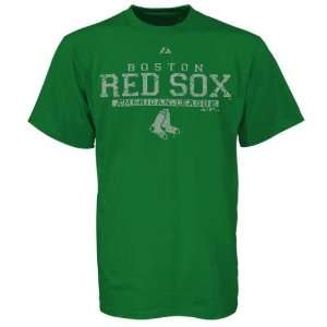   Majestic Boston Red Sox Kelly Green Supreme T shirt