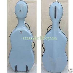 4new cello case fiberglass light strong beautiful  
