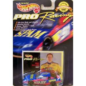 Hot Wheels 1997 1st Edition Mike Wallace #91 Spam Pro Racing 