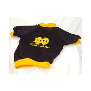   Notre Dame Football Lisenced Mesh Dog Jersey (Tiny)