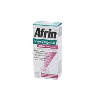 Afrin 12 Hour Nasal spray, Severe Congestion 0.5 fl oz (Quantity of 5 