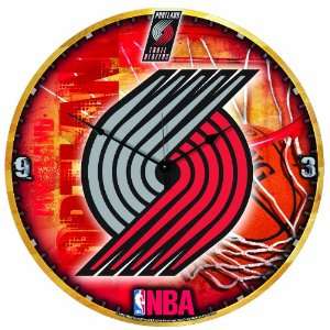  NBA Portland Trail Blazers 18 Inch High Definition Clock 