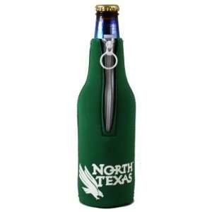 North Texas Mean Green Bottle Suit Koozie Huggie Cooler  