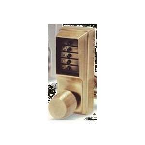  Simplex 1011 05 41 Pushbutton Lock, Antique Brass Finish 