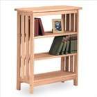 International Concepts SH 3630M 3 Tier Mission Shelf Unit, Unfinished