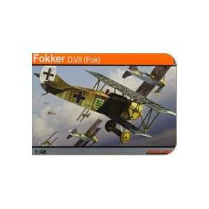    Fokker D VII (Fok) BiPlane (Plastic Kit) 1 48 Eduard Toys & Games