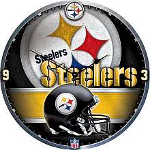 Wincraft Pittsburgh Steelers High Definition 18 inch Clock    