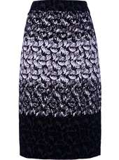 RED VALENTINO   Patterned pencil skirt