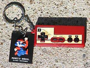 Nintendo Dot Graphics Sound Keychain   Mario Bros Ver.  