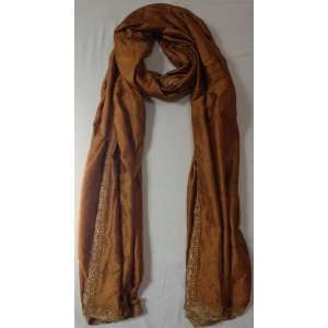 100% Silk High Quality, Hand Woven Long Scarf Neck Wear Wrap, Sofa 