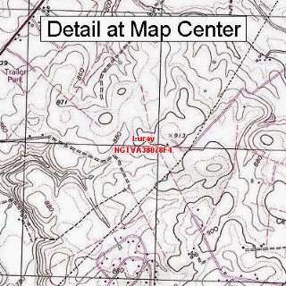   Map   Luray, Virginia (Folded/Waterproof)