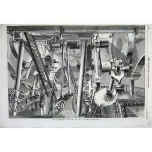    1859 Paddle Engine Room Great Eastern Sailing Ship