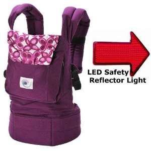  Ergo Baby BC50351KIT1 Purple Mystic Baby Carrier with LED 