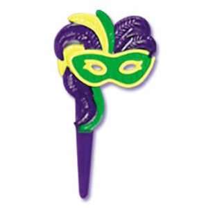  Mardi Gras Mask Jewel Picks Toys & Games