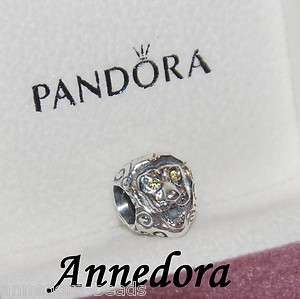 Authentic Pandora 925 ALE Retired Lions Head CZ eyes Very hard to find 