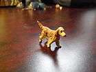 Unique Vintage Miniature Lead Metal Brown Lab Dog Figur
