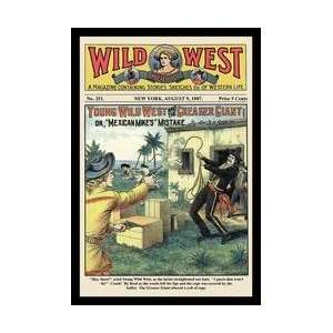  Wild West Weekly Young Wild West and the Greaser Giant 