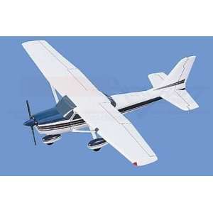  Cessna  172 Skyhawk,  White w/ Blue Trim Aircraft Model 