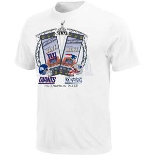   Giants Super Bowl XLVI Ticket Driver Dueling T Shirt   