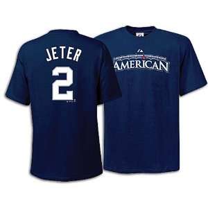     Majestic 08 MLB AllStar Name and Number Tee   Men   Jeter, Derek