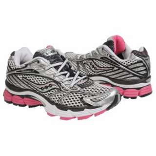   Saucony Womens ProGrid Triumph 7 Silver/Black/Pink Shoes