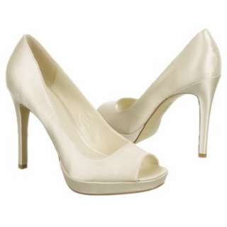Womens Calvin Klein Cora Ivory Satin Shoes 
