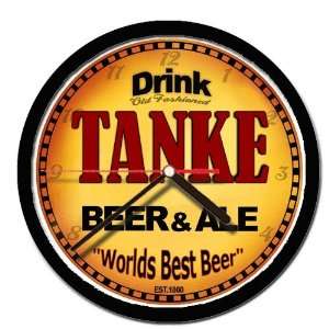  TANKE beer and ale cerveza wall clock 