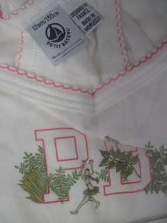 NWT PETIT BATEAU Girls White Chemise Shirt Top Size 12  