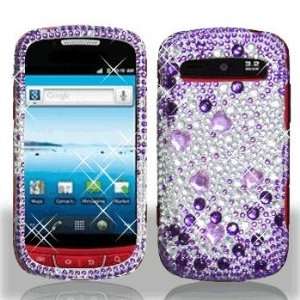  Samsung R720 Admire Full Diamond Purple Silver Case Cover 