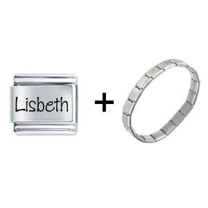  Pugster Name Lisbeth Italian Charm Pugster Jewelry