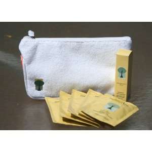  Terrycloth Cosmetic Bag with SPF  30 5 count and SPF 30 