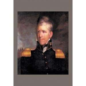   Paper poster printed on 20 x 30 stock. Andrew Jackson