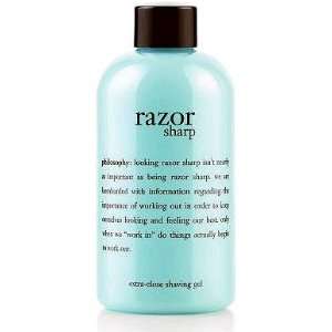  Philosophy Razor Sharp Extra Close Shaving Gel 8 fl oz 