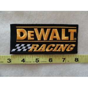 DeWalt Racing Patch