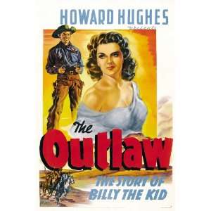  The Outlaw (1941) 27 x 40 Movie Poster Style C