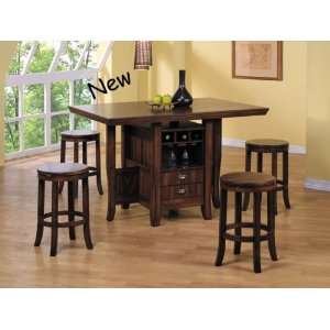  Tribeca Counter Height Dining Table 5pc Set