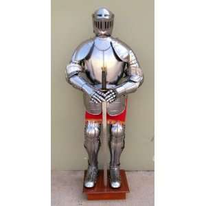  REAL SIMPLEA HANDTOOLED BEAUTIFUL FULL SUIT OF ARMOR 