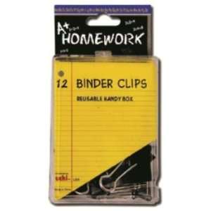    Binder Clips   12 Count   3/4 Case Pack 48