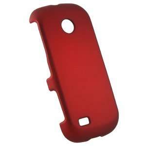  Premium Rubberized Red Snap On Cover for Samsung Eternity 