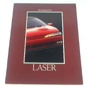  1992 92 Plymouth LASER BROCHURE RS Turbo AWD Everything 